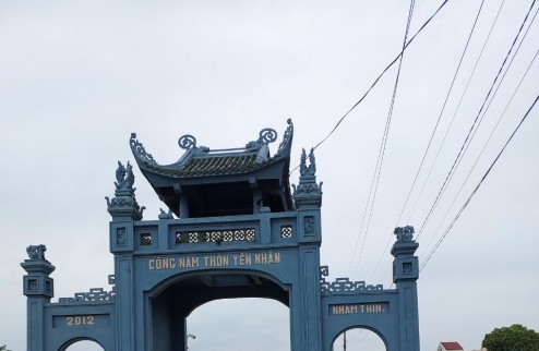 Bán đất phân lô tại Yên Nhân- Tiền Phong, gần khu công nghiệp BTL. Giá 1 tỷ/lô.