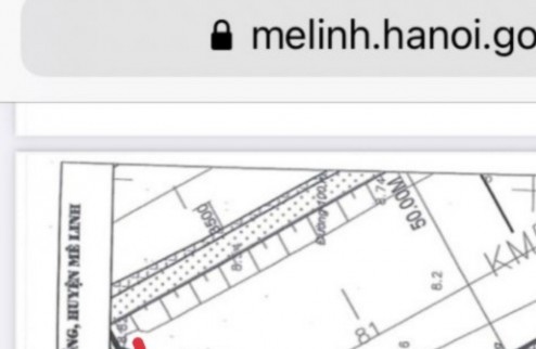 Cần bán đất đấu giá Tam Đồng, Mê Linh, gần nút giao đường Vành đai 4