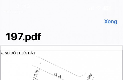 CẦN BÁN GẤP LÔ ĐẤT TẠI XÃ TIỀN PHONG HAI MẶT TIỀN