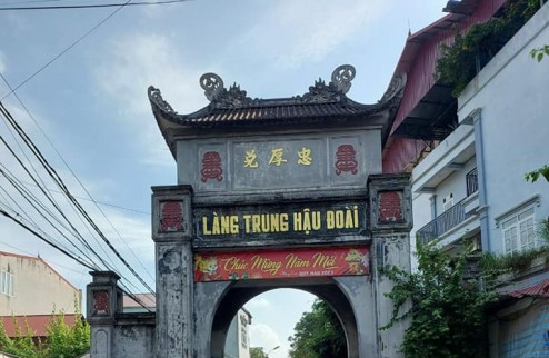 Cần bán mảnh đất thôn Trung Hậu Đoài, Tiền Phong, Mê Linh. dt 74m2. Giá 18tr/m2