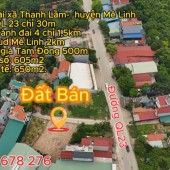 Cần bán đất tại Thanh Lâm, Mê Linh. Dt 606m2 ( Sd thực tế 650m2), gần  đường Vđ4