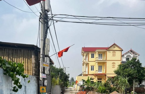 Bán đất tổ 9 thị trấn Quang Minh. Dt 75m2. Gần đường quy hoạch 17m