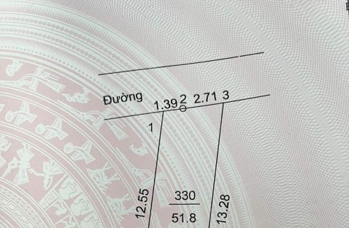 Bán 51.8m2 đất tổ 10 Quang Minh. Giá tốt