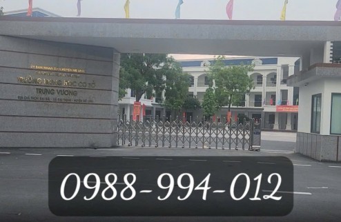 250m2 Đất nền đẹp ngay trường THCS Trưng Vương, Xã Đại Thịnh, Mê Linh, Hà Nội