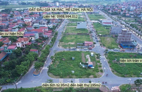 SIÊU PHẨM ĐẤT ĐẤU GIÁ – XA MẠC, LIÊN MẠC, MÊ LINH, HÀ NỘI  KHÔNG MUA HÔM NAY - MAI TIẾC CŨNG ĐÃ MUỘN