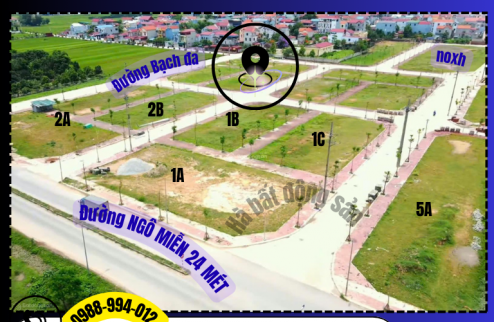 Đât đấu giá BẠCH ĐA KIM HOA Mê Linh - Hà Nội, cam kết bán đúng giá chủ thu