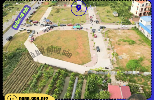 Bán đất đấu giá Yên Vinh, Mê Linh, đối diện đô thị HUD Mê Linh, vị trí đắc địa ngay Vành Đai 4 120m