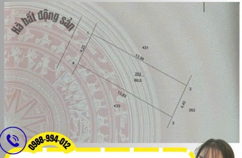 không cần lên phố về ngay đất trục chính tổ 5 – Chi Đông – Mê Linh, Hà Nội